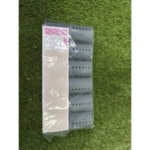 Diane Magnetic Rollers 1 1/2 in Gray Plastic 12-Pack D7020 Hair Styling Tools